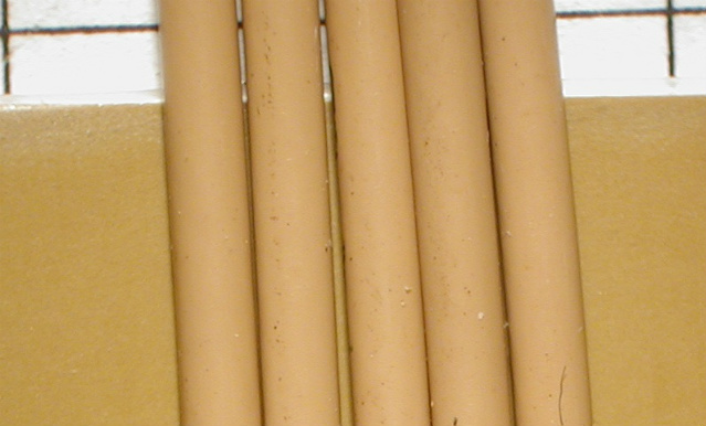 XL-ETFE insulation becomes a darker brown